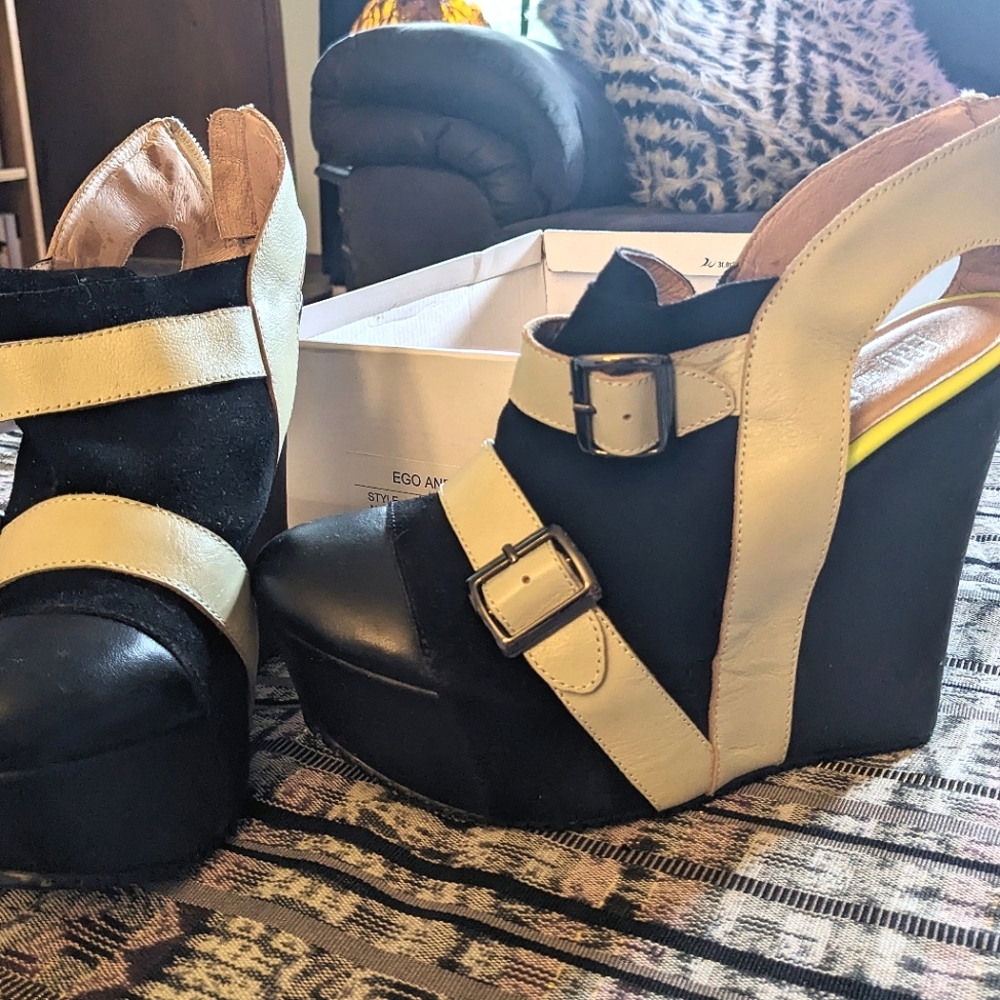 Ego and Greed Platform Shoes